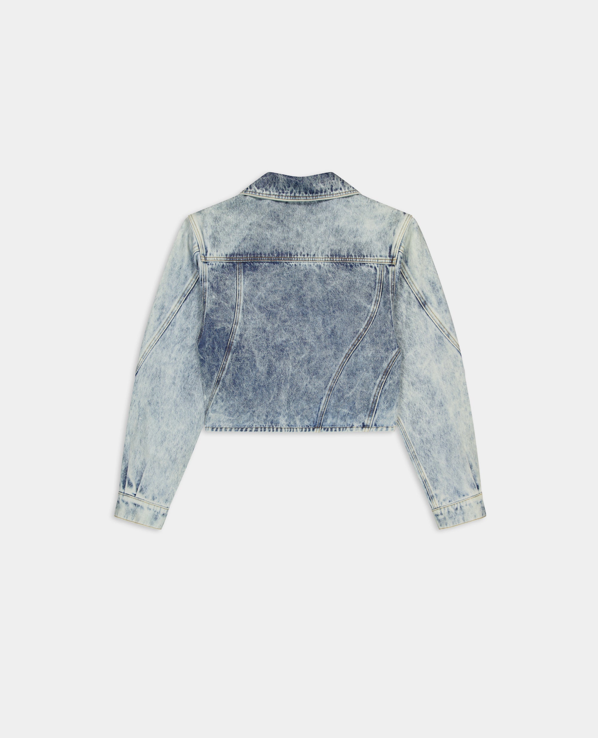 Assymetric Denim Jacket